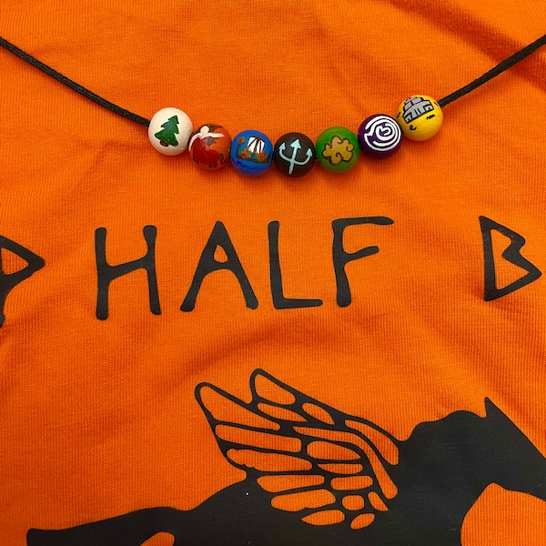 Annabeth Chase/Percy Jackson Camp Halfblood Bead Necklace