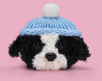 Doodle Dog with Hat AirPods Pro Case, Doodle Birthday Gift