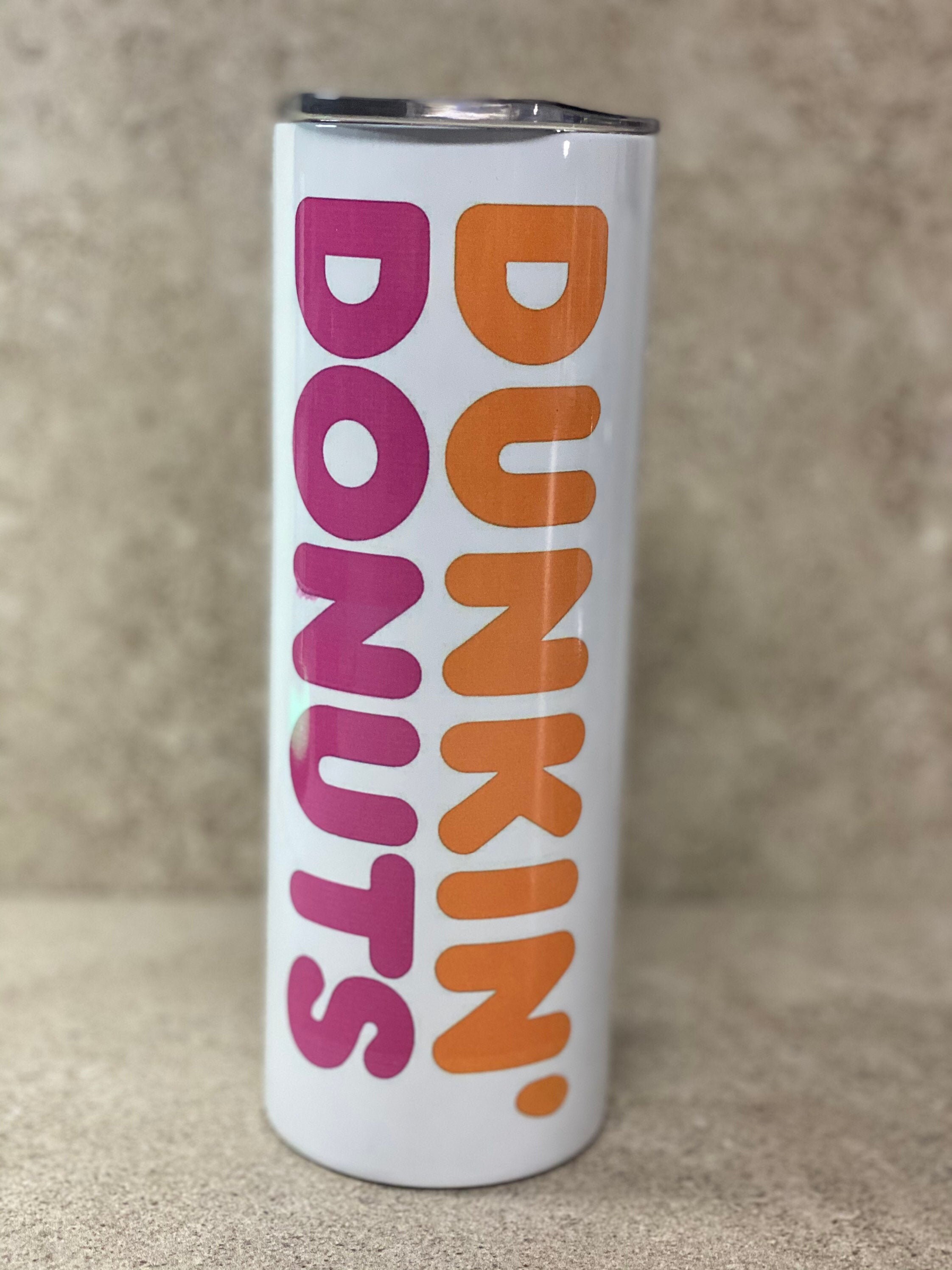 Dunkin Donuts 20oz personalized Tumbler Double Insulated Etsy