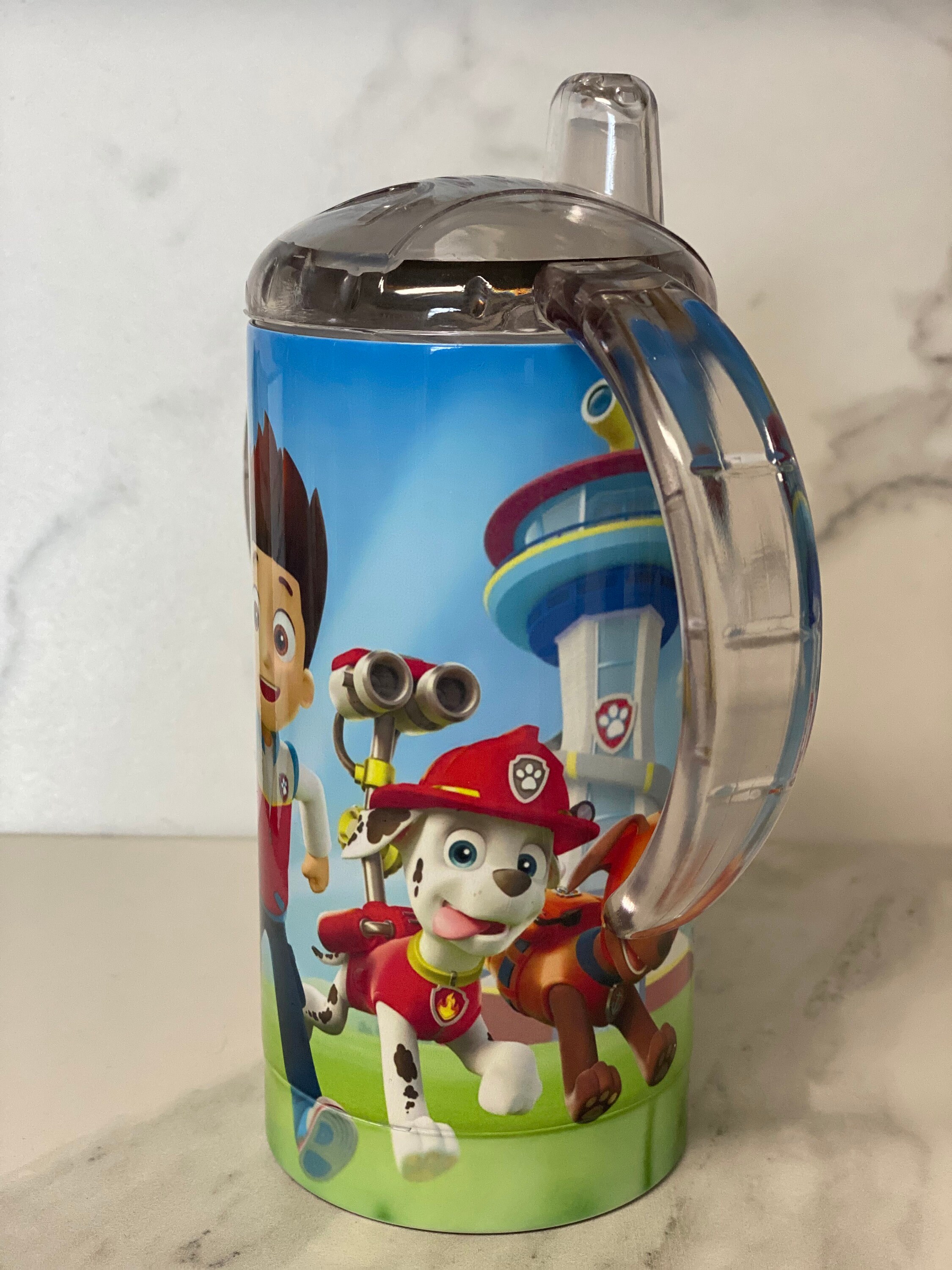 Paw patrol 12oz Sippy cup Paw patrol Tumbler Sublimation Paw Etsy