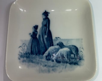 ロイヤルコペンハーゲン デンマーク磁器ミニスクエアディッシュ - Etsy