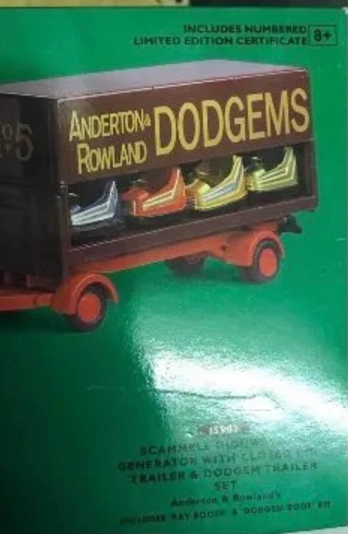 Vintage Boxed Corgi 15901 AEC Closed Pole Truck & Dodgem Trailer