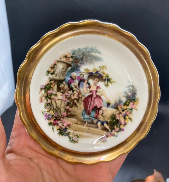 Vintage Royal Grafton Fine Bone China Small Plate/pill Dish Etsy