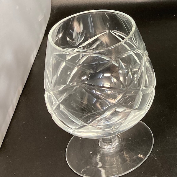 Cut Glass Goblets Etsy