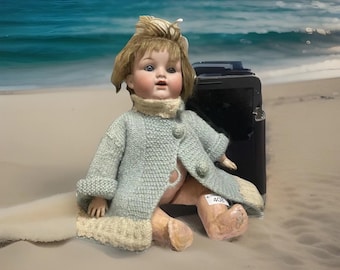 Antique Armand Marseille 390 Bisque Head Doll – Made in Germany