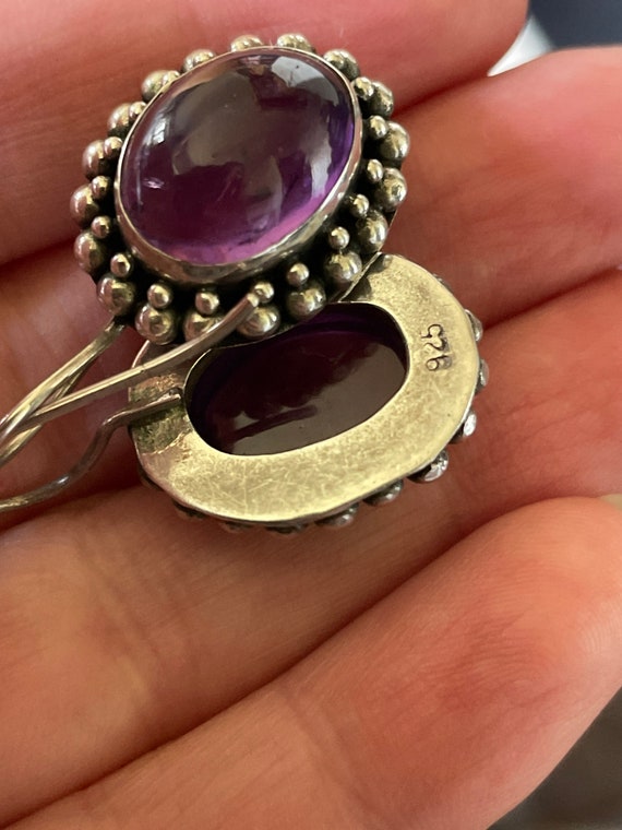 Vintage, solid silver ,hallmarked 925 framed , dr… - image 4