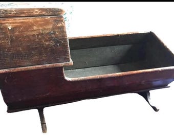 Berceau en bois pour poupée Swan avec accessoires de Tender Leaf Toys