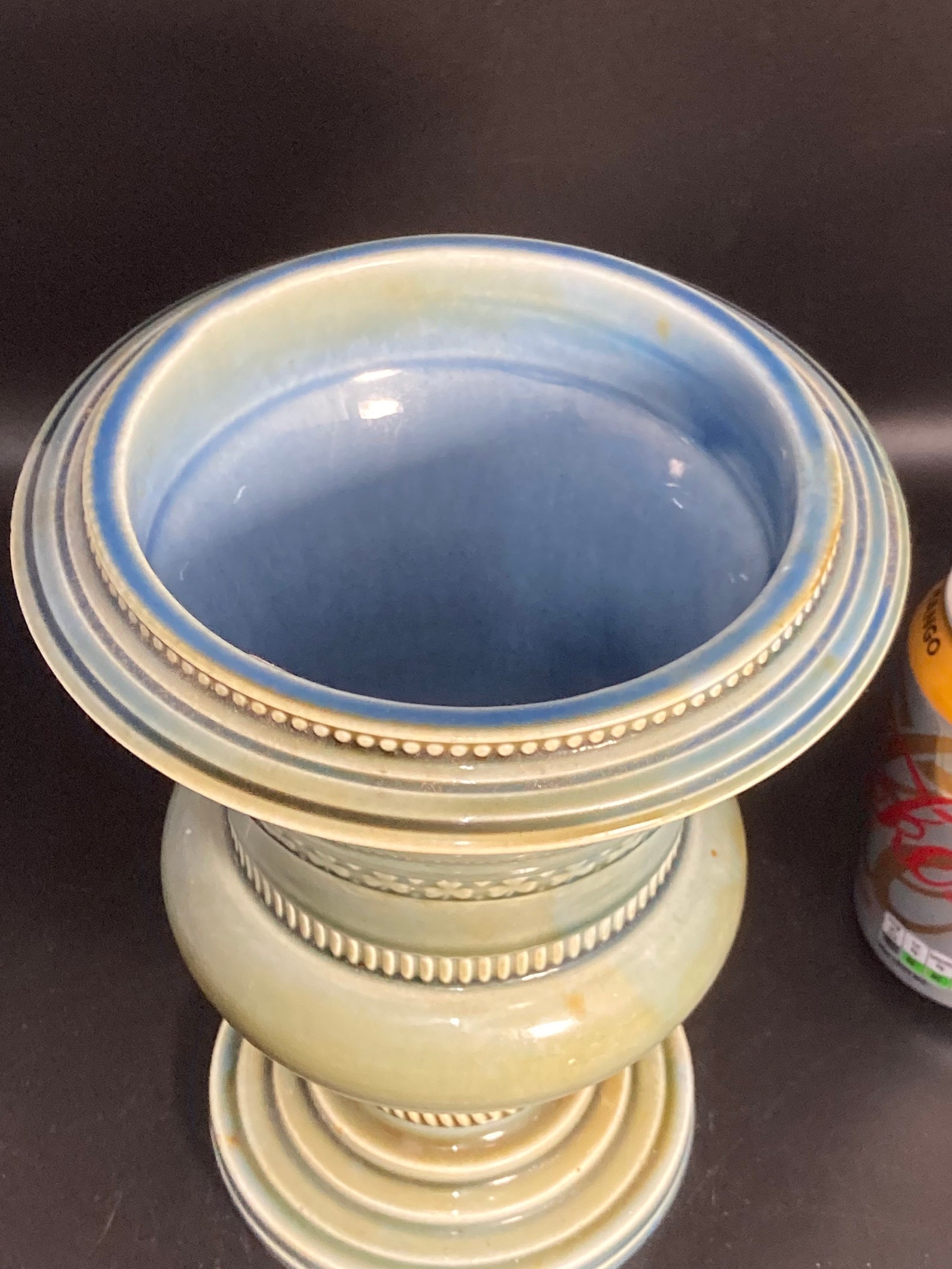 Vintage retiered Wade large irish porcelain vase marked made Etsy