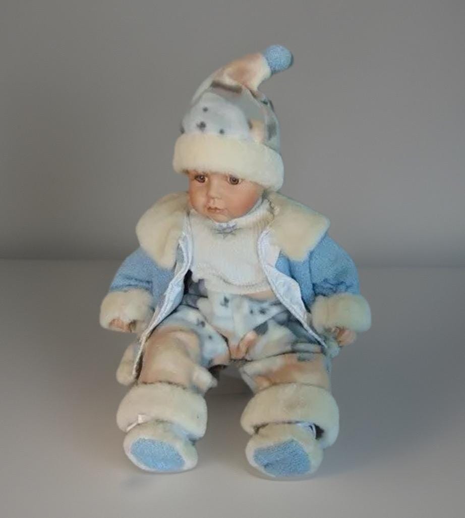 Ancienne Poupée de collection NJSF en Porcelaine neuve