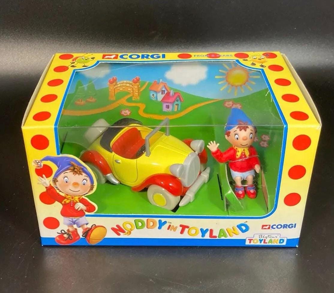 Vintage,boxed Car Toy, Corgi ,noddy in Toyland PC by Corgi Die