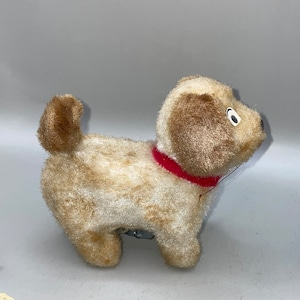 vintage, antique mechanical toy / figurine of dog (not working)