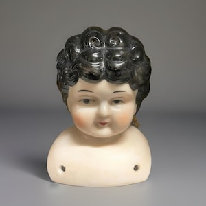 vintage Chinese porcelain German dolls head and shoulder , numbered 5