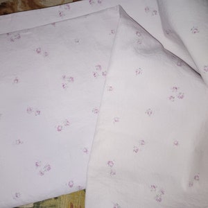 simply shabby chic rachel ashwell made in bahrain twin bed flat sheet fitted standard pillowcase pink purple flowers floral Cotton image 4