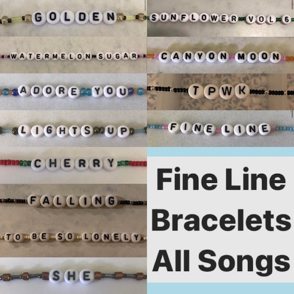 Fine Line Harry Styles Bracelets