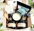 Spa Gift Basket Box Set | Womens Gift l Self Care Gift | Friend Sister Birthday Bridesmaids Gift Get Well Thinking of You Thank You Gift Set