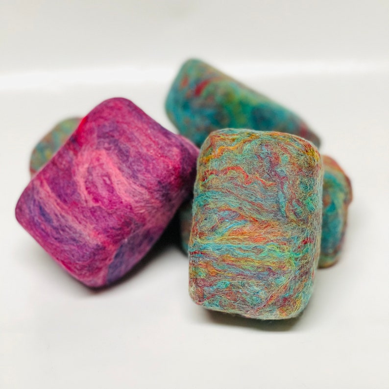Woolies Wool Felted Soap Felted Soap Body Scrubber Etsy