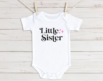 Little Sister Baby Onesie®: Matching Sister Outfit