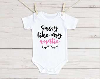 Sassy Like My Auntie Baby Onesie®