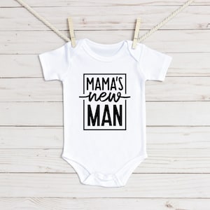 Mama&#39;s New Man Baby Onesie®