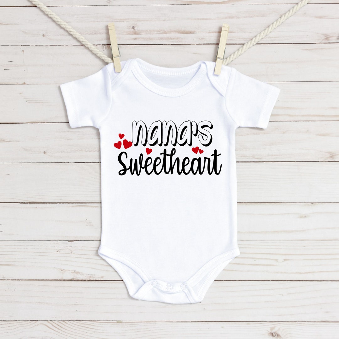Nana's Sweetheart Baby Onesie® and Toddler Shirt Etsy