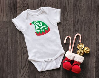 The Elf Made Me Do It Baby Onesie®
