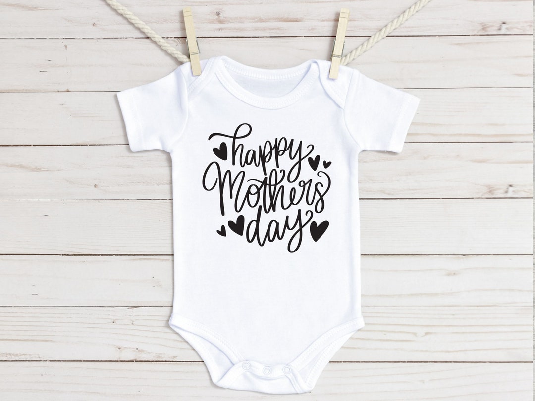 Happy Mother's Day Onesie®, 1st Mother's Day Baby Onesie®, Mother's Day