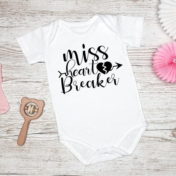 Miss Heart Breaker Baby Onesie®