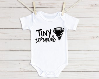 Tiny Tornado-babyromper: grappig cadeau voor wilde kinderen