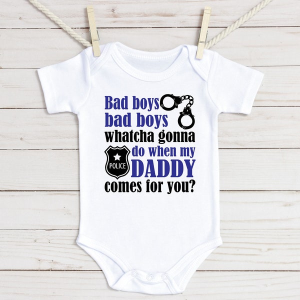 Policeman Baby Clothes