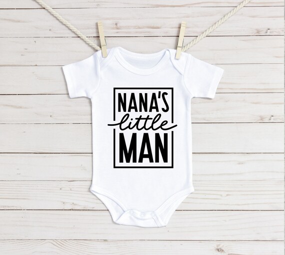 Nana's Little Man Baby Onesie®