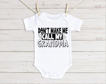 Funny Grandma Baby Onesie®: Pregnancy Announcement Gift