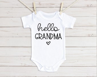 Hello Grandma Baby Onesie®