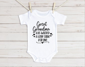 Grandma Pregnancy Announcement Onesie®, First Grandchild Gift