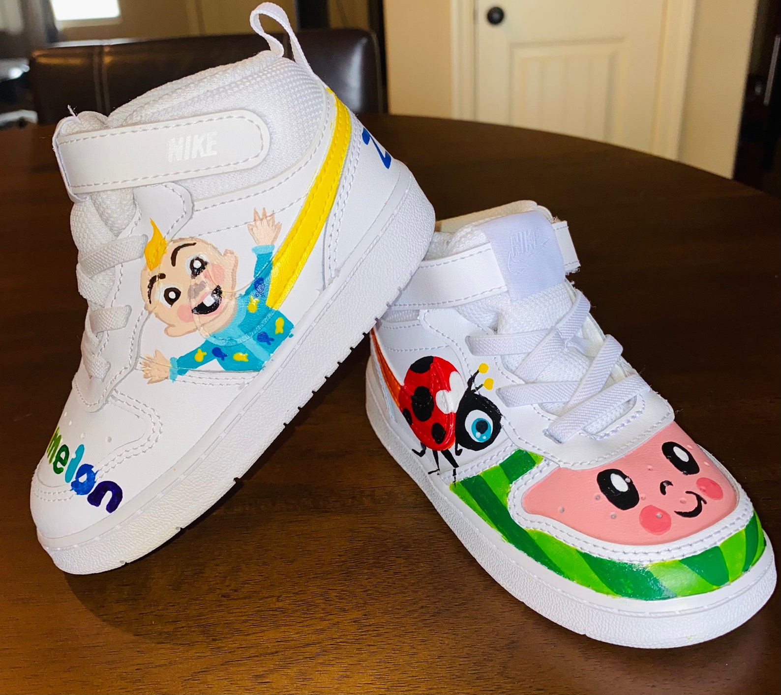 custom cocomelon shoes