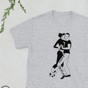 Short-Sleeve Unisex T-Shirt_The Art of Romance_Sexy Dancer