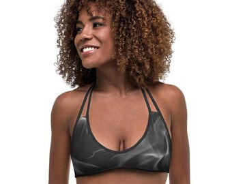 Bikini Top, Black waive great gift for the ladies, mom, sister