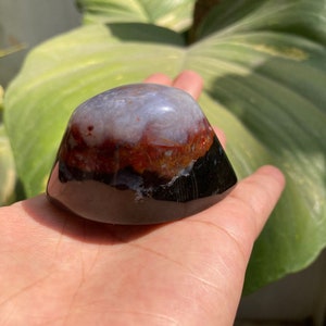 2.6&quot; Natural Agate eye,Eye of Shiva,Sulemani Aqeeq,Agate Shiva eye,Big Shiva eye,Protection stone,Big Shiva&#39;s eye palm stone, Evil eye stone