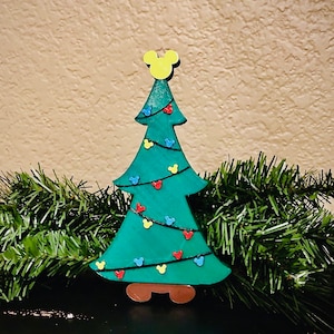 Décoration d'arbre de Noël Mickey | Décoration des Fêtes inspirée de Disney | Décoration de Noël Disney