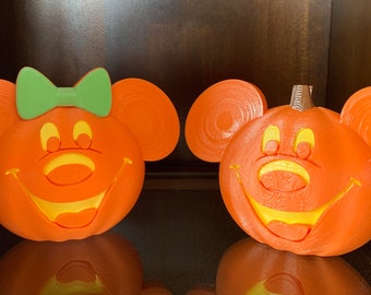 ミッキーマウス かぼちゃ型 ハロウィン装飾 Disney - ディズニー ハロウィン ハロウィーン かぼちゃ