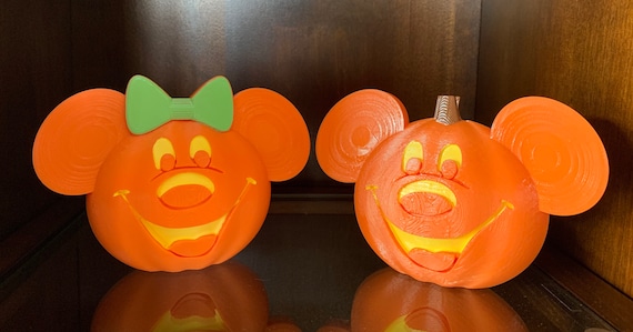 ミッキー カボチャ型ハロウィン飾り Disney - ディズニー ハロウィン ハロウィーン かぼちゃ