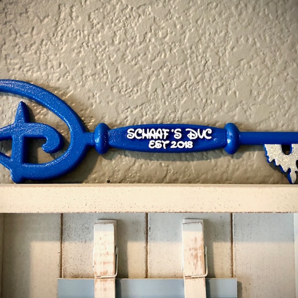 DVC Personalized Disney Inspired Key | Disney Vacation Club