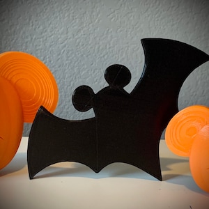 Mickey and Minnie Bat Halloween Decoration | Disney Inspired Halloween Decoration