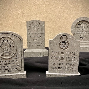 Haunted Mansion Tombstones | Disney Inspired Halloween decorations