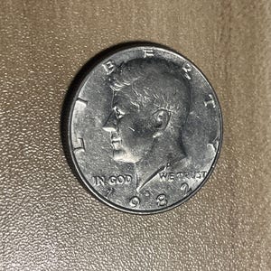 1982-D Kennedy Half Dollar 50c, beautiful, rare, United States Mint, collector coin,