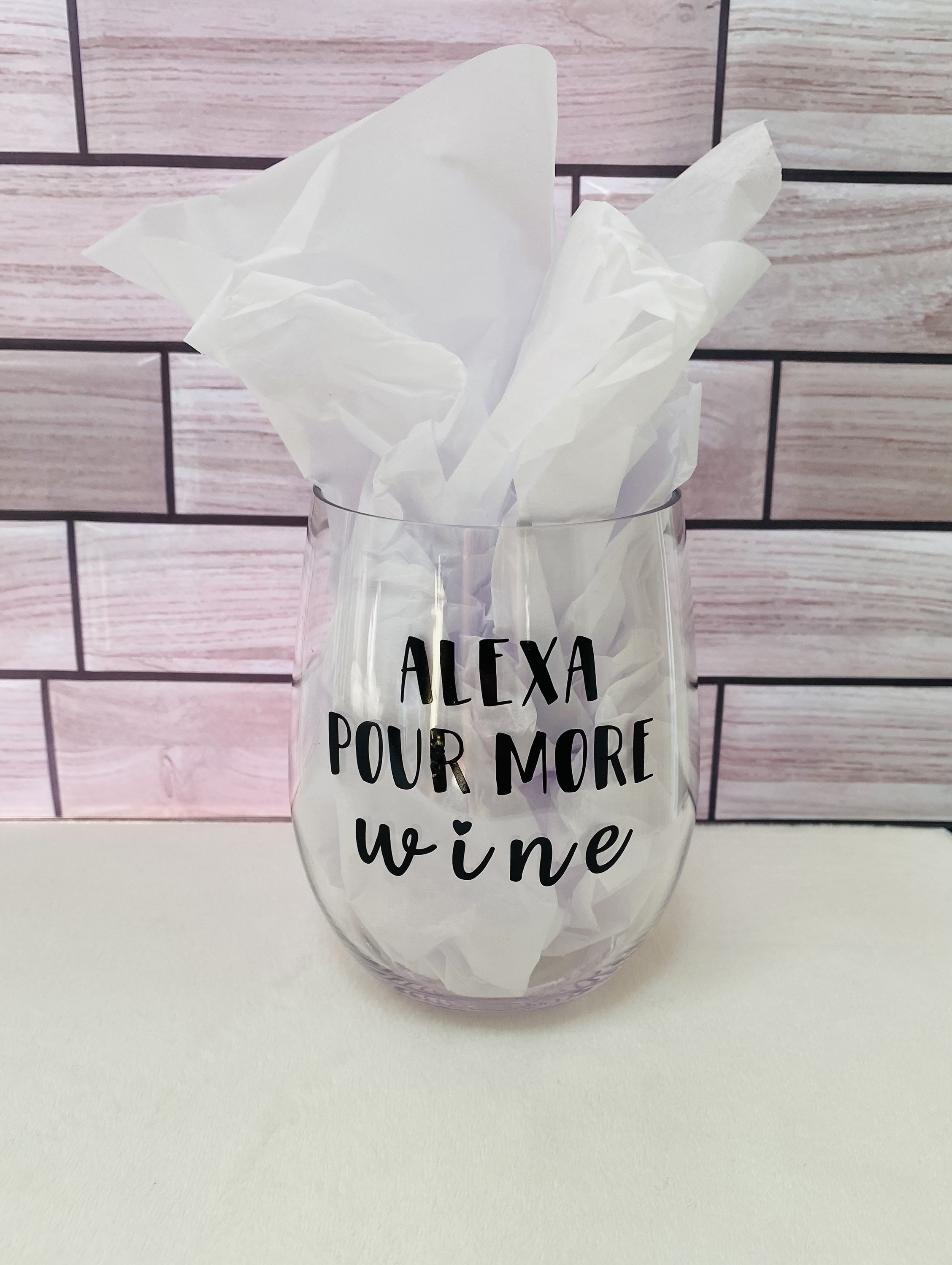 Acrylic Wine Glasses Plastic Stemless Wine Glasses Plastic Stemmed Wine