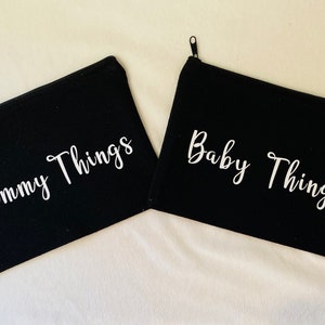 New mom gift, Mommy pouch, Baby shower gift idea, Mommy pouch,  Mommy and baby pouch, Diaper bag organizer, Diaper bag pouches