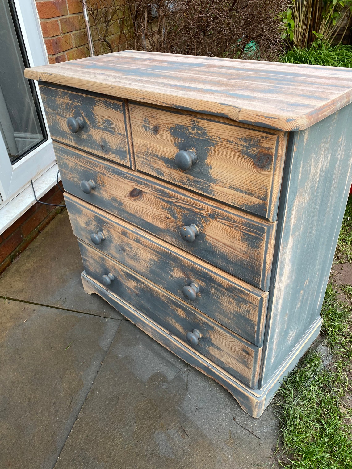 Unique upcycled chest of drawers Etsy