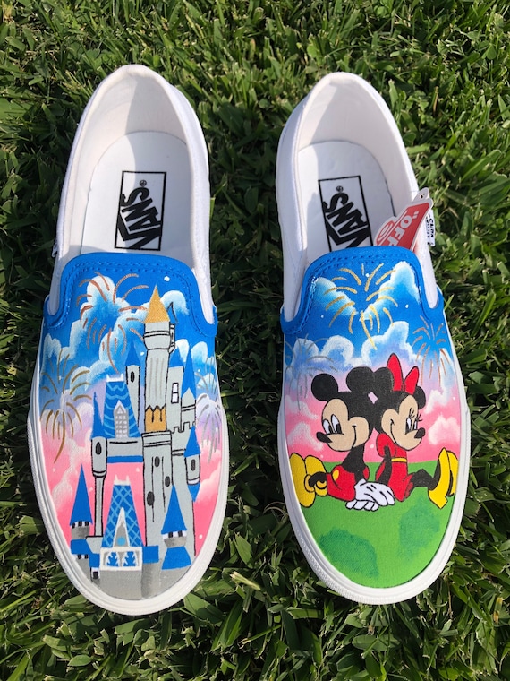 disney painted vans