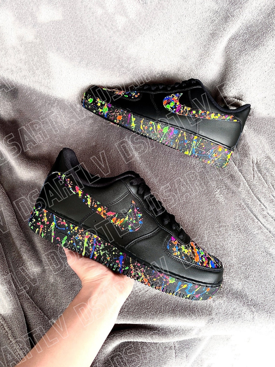 custom air force 1 neon