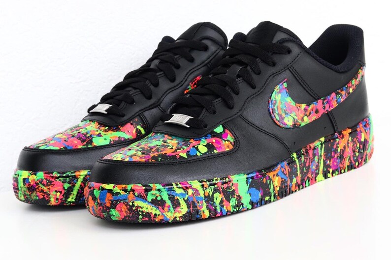 custom air force 1 neon